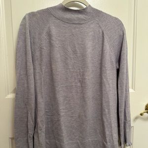 Purple LOFT Petite Sweater